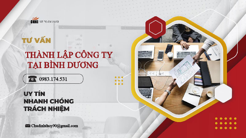 Dịch vụ thành lập công ty Tư Vấn Coki